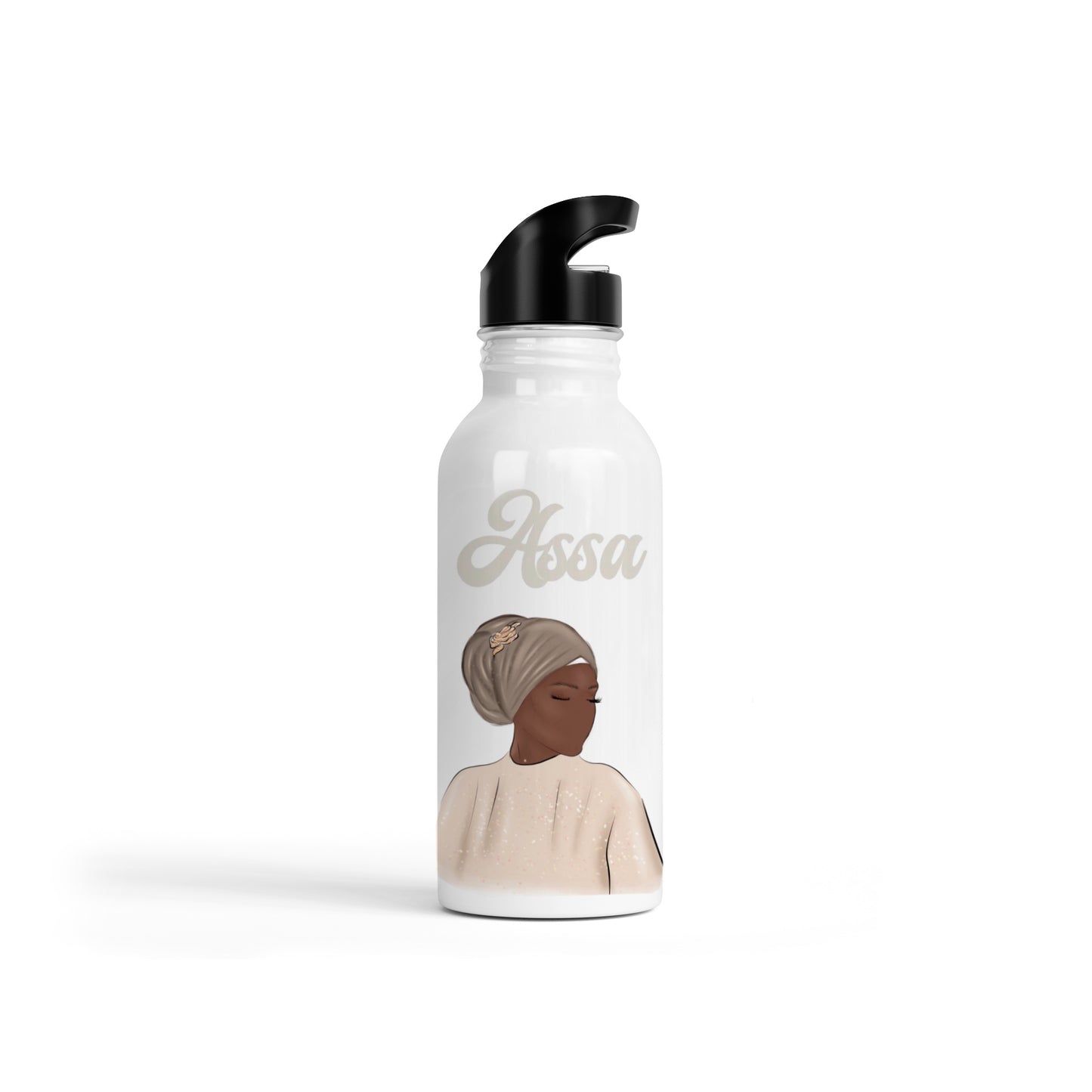 Gourde Paille Adulte Personnalisée "Femme"