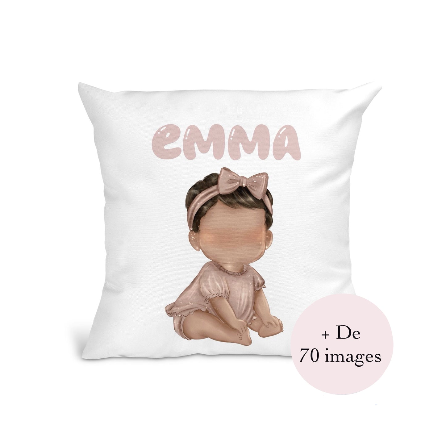 Coussin enfant "Fille"