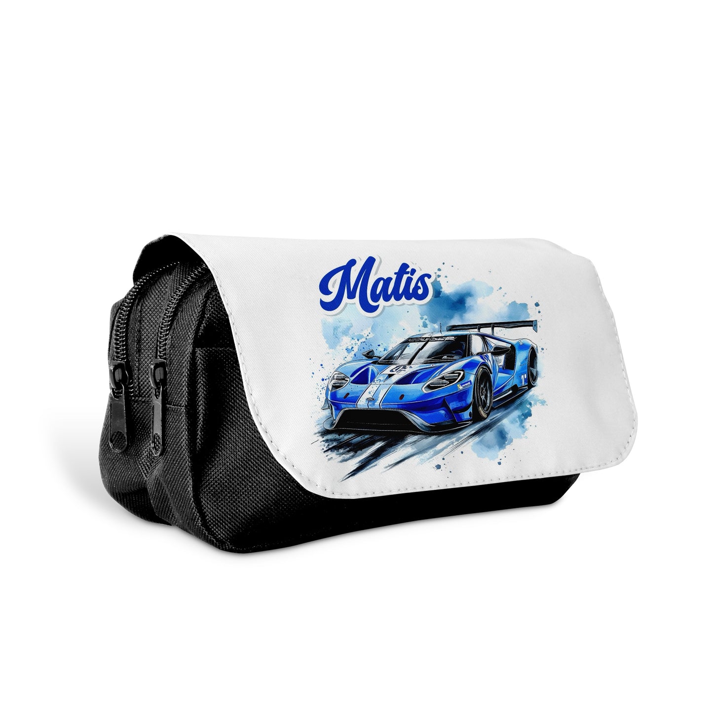 Trousse D’école Personnalisée "Voiture bleu"