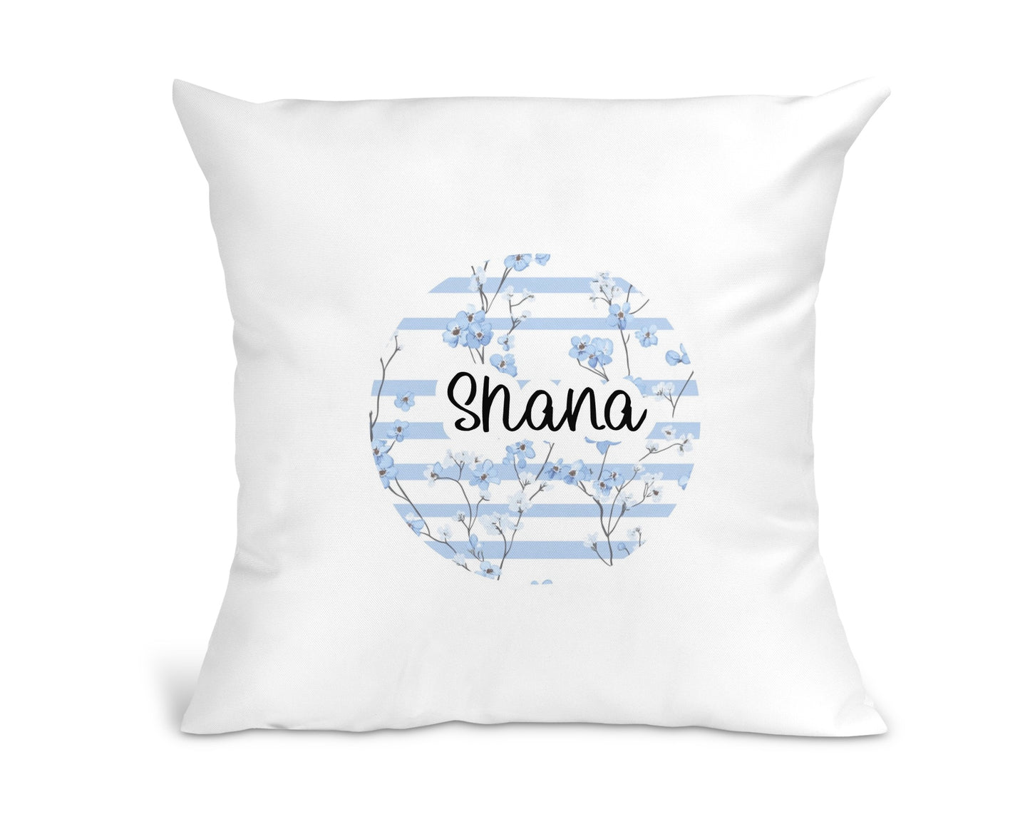 Coussin enfant "Fleur bleu"