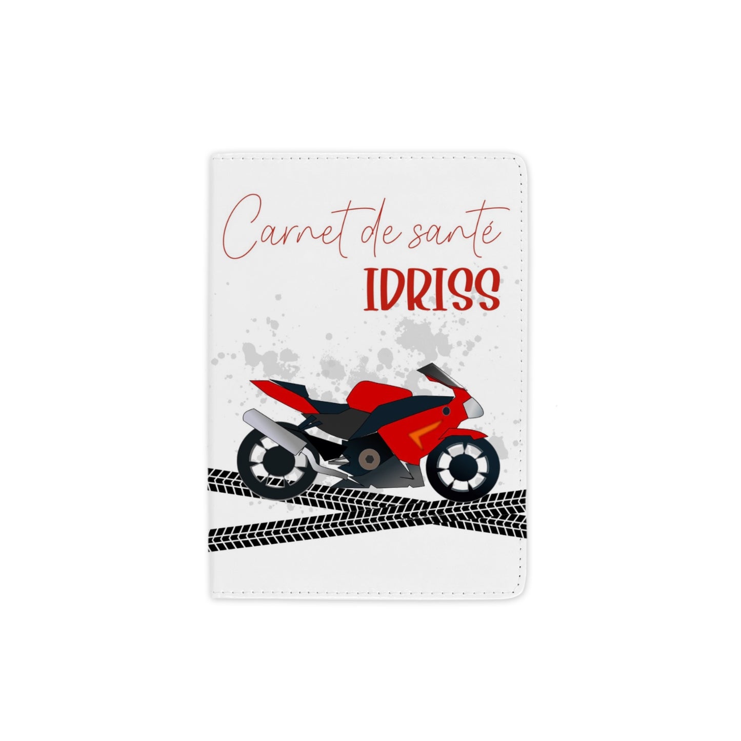 Carnet de Santé Personnalisé "Moto"