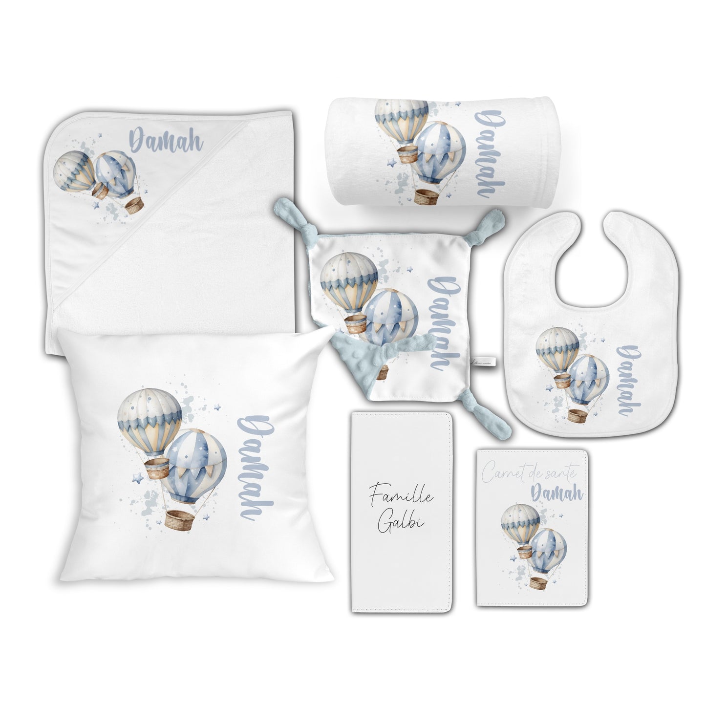 Coffret Naissance "Montgolfière"