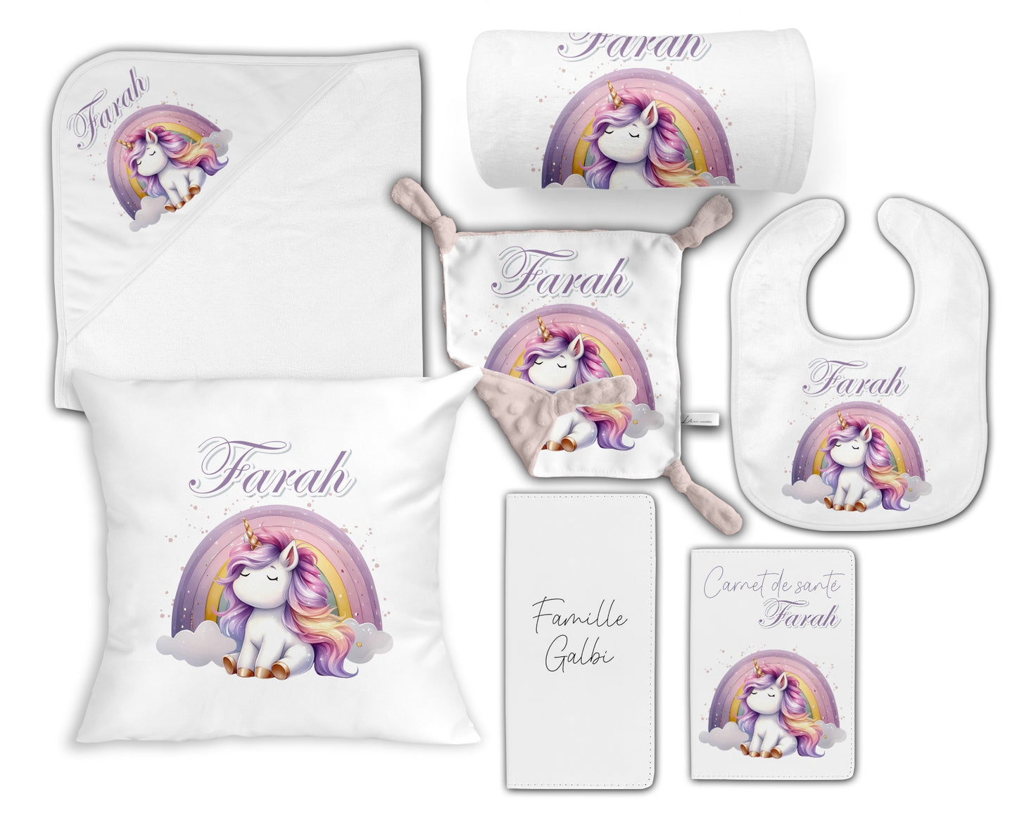 Coffret Cocon de douceur "Licorne"
