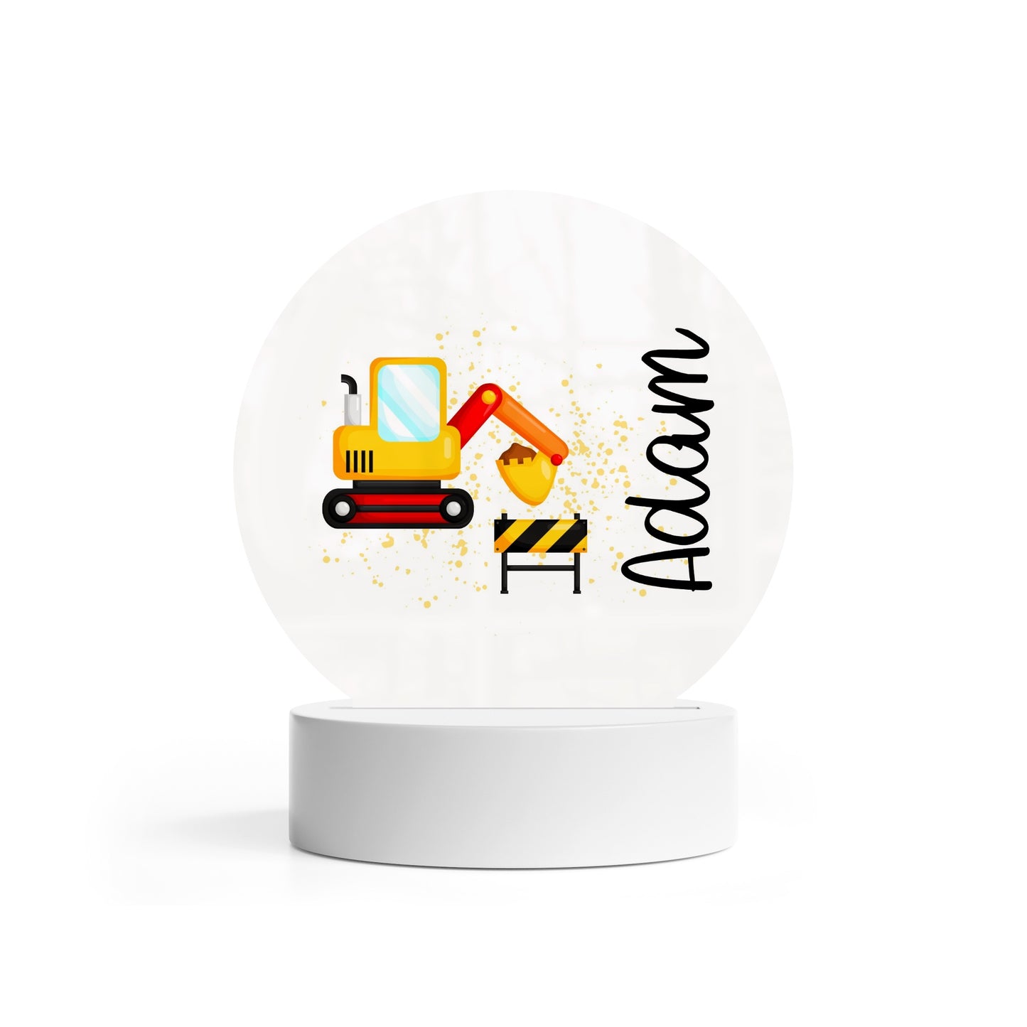 Lampe "Tractopelle" avec télécommande