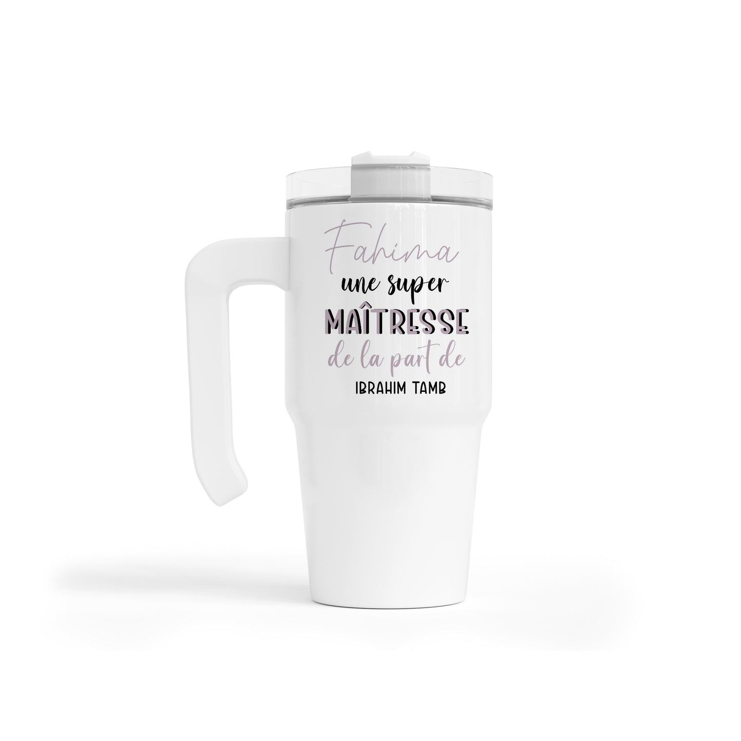 Mug thermos "Fin d'année"