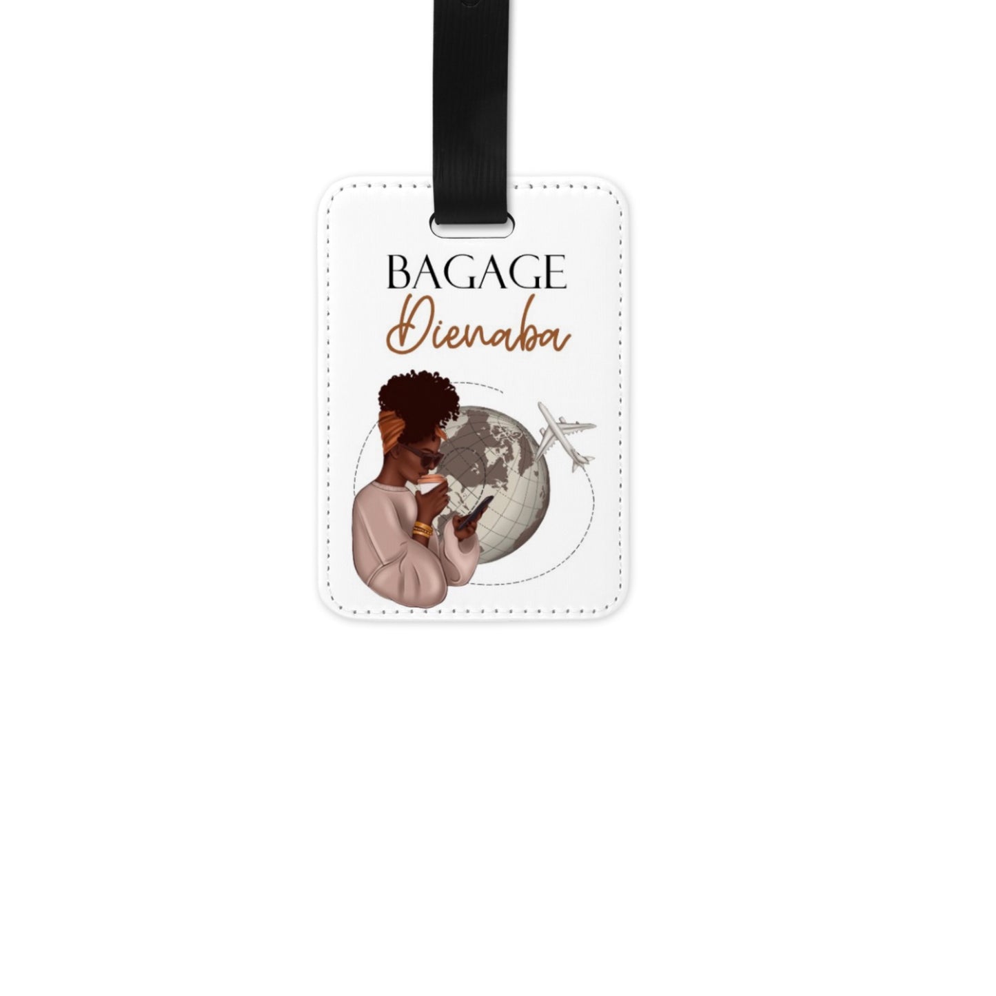 Étiquette bagage "Femme"