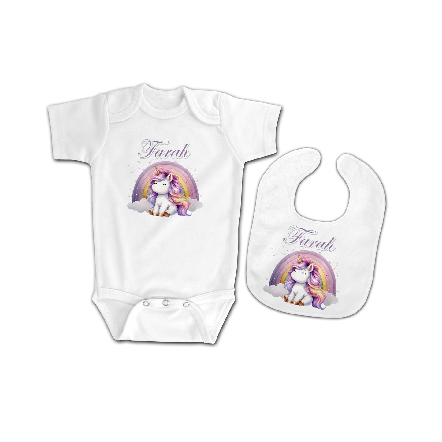 Kit Naissance Personnalisé "Licorne"