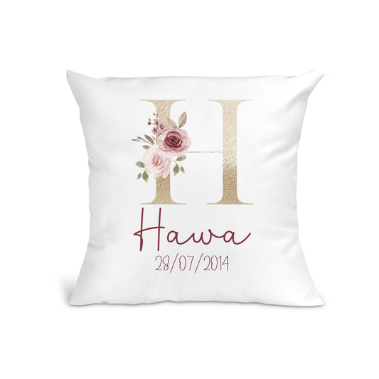 Coussin mariage "Lettre"