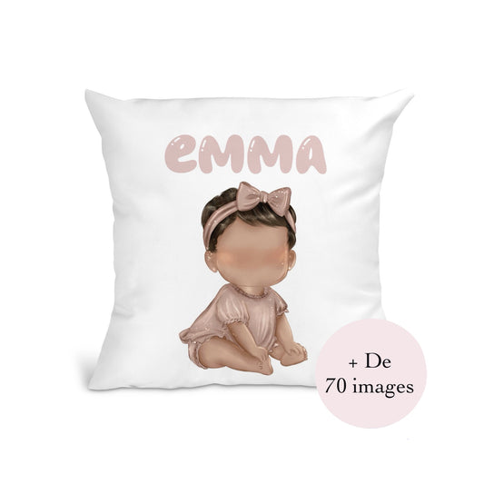 Coussin enfant "Fille"