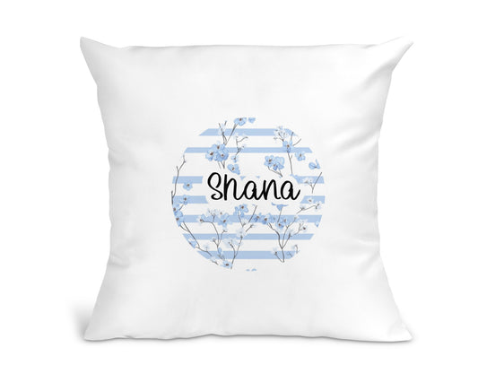 Coussin enfant "Fleur bleu"
