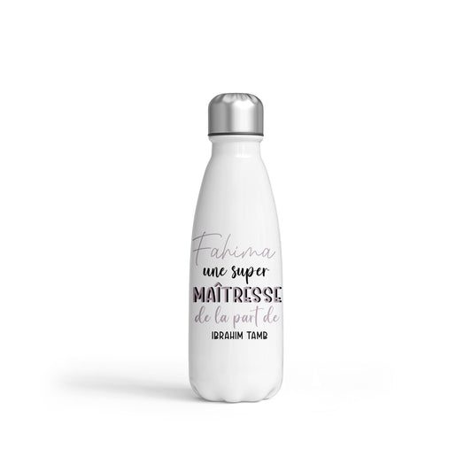Bouteille isotherme "Fin d’année"