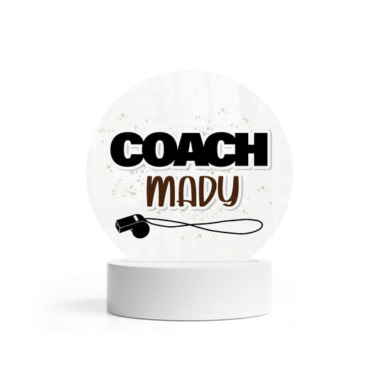 Lampe Adulte Personnalisée avec Télécommande "Coach"