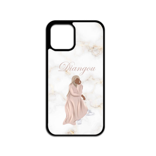 Coque téléphone "Avec fond"
