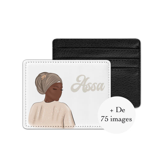 Porte carte "Femme"