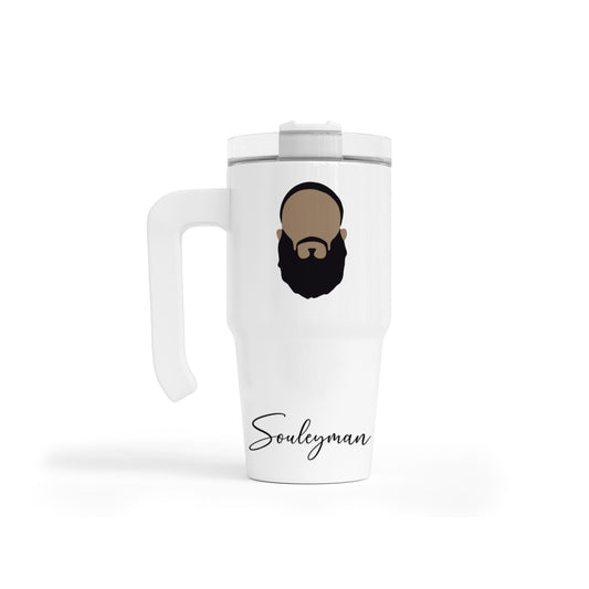 Mug thermos "Barbu" avec poignée