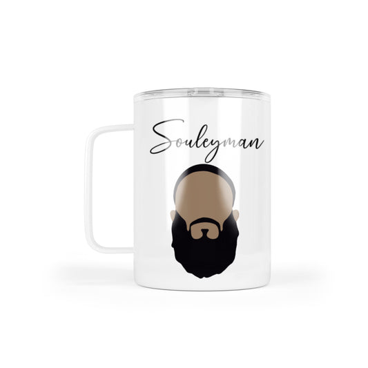 Mug thermos "Barbu" avec poignée