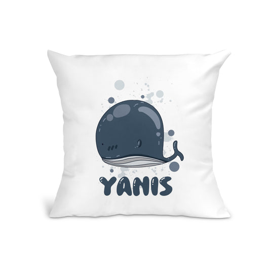 Coussin enfant "Baleine"