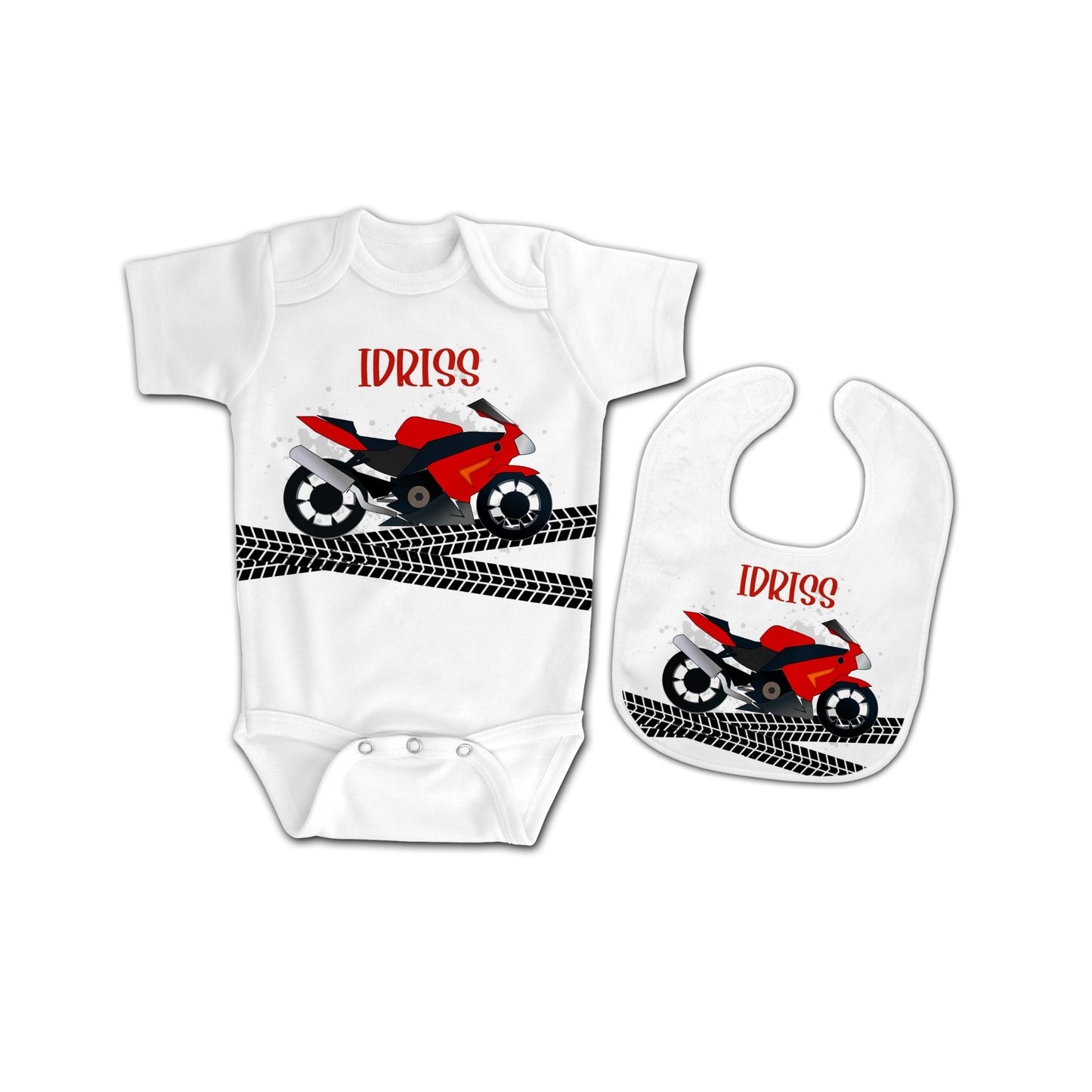 Kit Naissance Personnalisé "Moto"