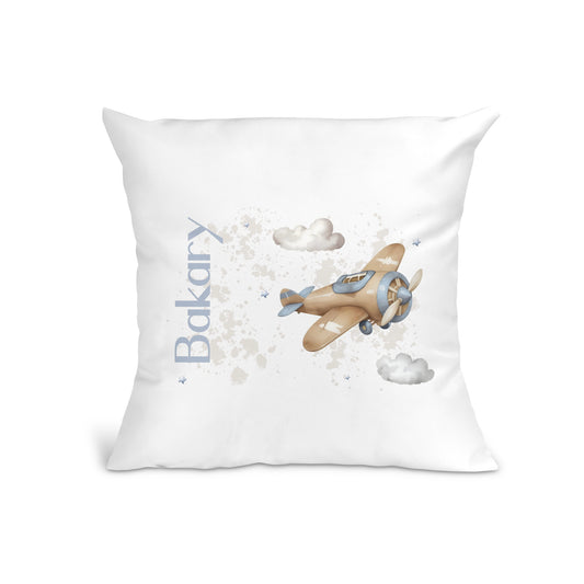 Coussin enfant "Avion"