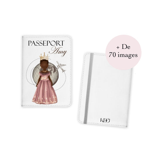 Protège passeport "Fille"
