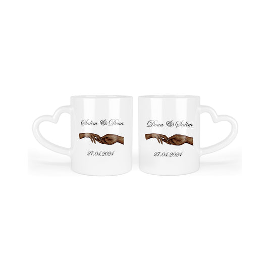 Mug "Mariage" Lot de 2