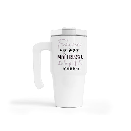 Mug thermos "Fin d'année"