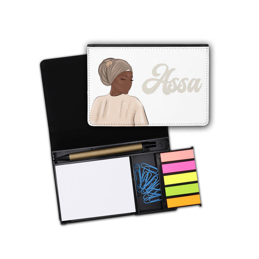 Étui bloc-notes "Femme"